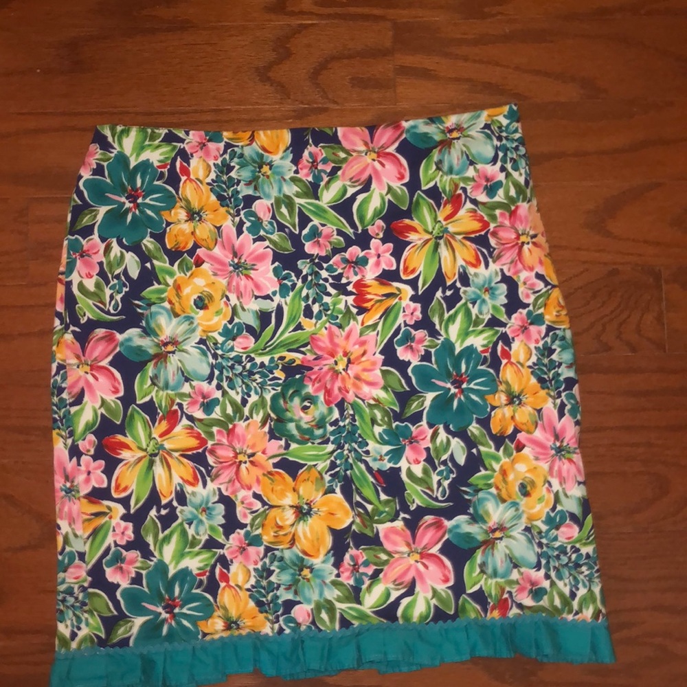 Floral and fun skirt